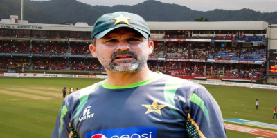Pakistan captain Moin Khan